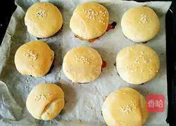 Illustration of how to make golden meat cakes 14