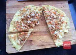 Beef Floss Vegetable Pancake Recipe Illustration 10