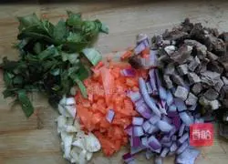 Illustration of how to make beef tortillas 2