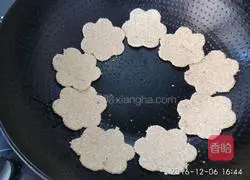 Illustration of how to make sesame crackers (no oil and no sugar) 9