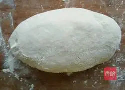 Illustration of making dough brown sugar cake 2