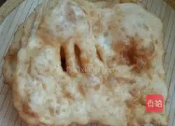 Breakfast, pancakes.Illustration of how to make them 4