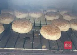 Illustration of how to make crispy sesame pancakes 23