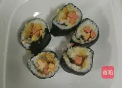 Chinese sushi recipe illustration 7