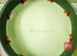 Illustration of how to make Matcha cheesecake (sugar-reduced version) 14
