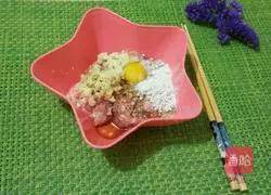 Illustration of how to make shrimp, meatloaf and steamed eggs 3