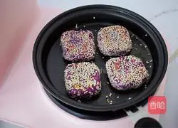 Milk Purple Sweet Potato Cake Recipe Illustration 14