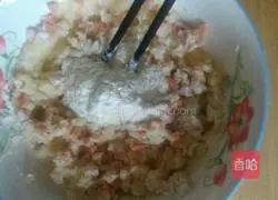 Illustration of how to make bean dregs cake 4