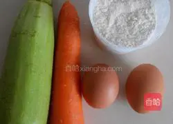 Double-color egg pancakes Illustration of how to do it 1