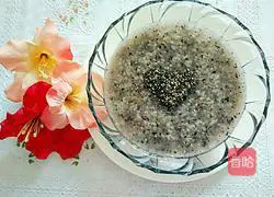 Black sesame porridge recipe 8
