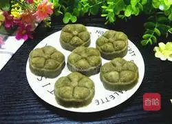 Illustration of how to make mung bean cake with skin 14