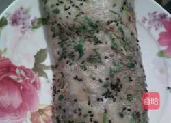 Illustration of how to make breakfast egg pancakes 19