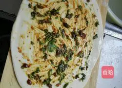 Illustration of how to make coriander cake 3