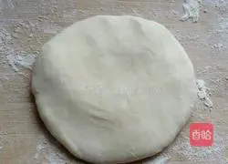 Illustration of how to make crispy scallion pancakes 7