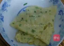 Illustration of how to make egg pancakes 4