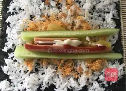 Home version of sushi recipe illustration 6