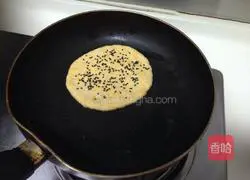 Illustration of how to make pumpkin sesame cake 5