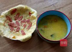 How to make egg sausage cakes Illustration 2