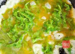 Bitter melon omelette Illustration of how to make cakes 7