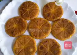 Pumpkin glutinous rice cake recipe 13