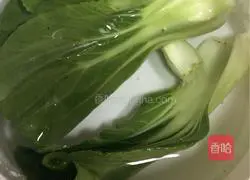 # steamed vegetables# Egg yolk bacon cake steamed rice illustration 3