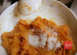 Baked pumpkin pie Practice illustration 3