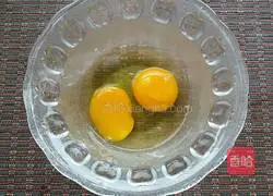 Illustration of home-style egg pancakes 2