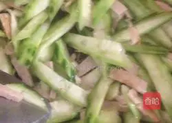 Illustration of how to make melon and meat cake soup 8