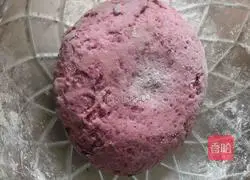 Purple potato and red bean cake recipe 10