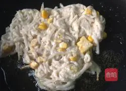 Corn Radish Cake Recipe Illustration 4