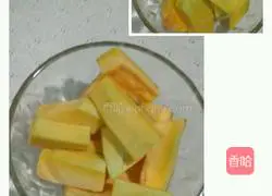 Pumpkin glutinous rice cake recipe 1