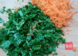 Breakfast: Wonton, egg and vegetable tortilla recipe illustration 2