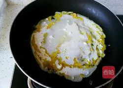 Illustration of how to make egg pancakes 5