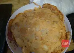 Illustration of how to make kimchi pancake 5