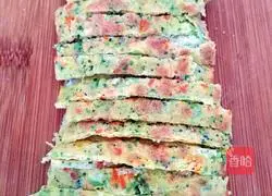 Recipe for Mixed Vegetable Egg Pancake 9