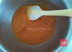 Illustration of how to make cartoon pumpkin cake 6