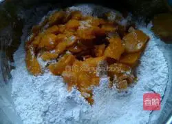 How to make sweet glutinous pumpkin cakes Illustration 4