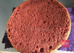 Illustration of how to make a cream cake 2