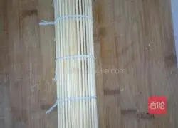 Illustration of how to make egg custard + sushi roll 5