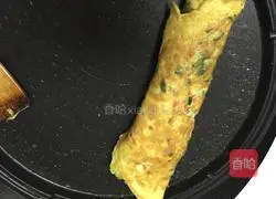 Vegetable Egg Pancake Recipe Illustration 6