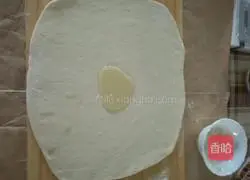 Illustration of how to make flaxseed powder cake 4
