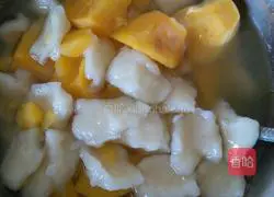 Illustration of how to make sweet potato cake soup 4