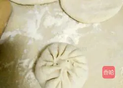 Illustration of how to make leek and pork pancakes 4