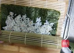 Illustration of how to make sushi 6