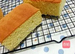 No cracking, no collapse~~~Coarse grain cornmeal chiffon cake recipe 14