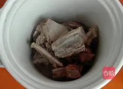 Illustration of how to make mutton chop braised pot cake 3