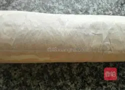 Illustration of how to make raisin cake rolls 13