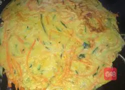 Vegetable egg pancake recipe 7