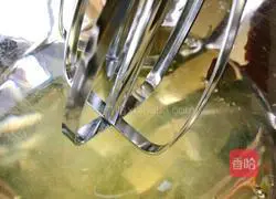 Milk red date sauce waffles tutorial Practice illustration 7