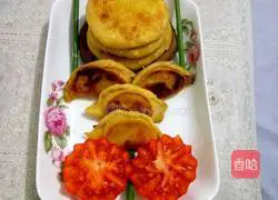 Illustration of how to make egg, milk and vegetable cakes 13